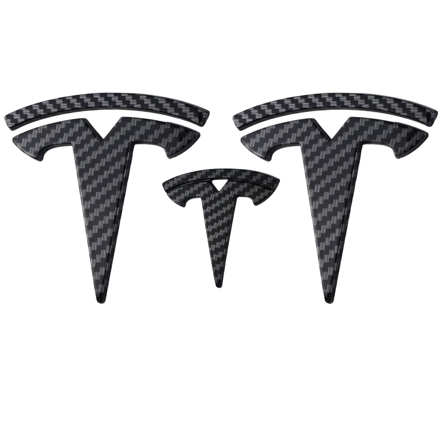 Tesla Emblem Overlay | Kohlefaser - Aftermarket