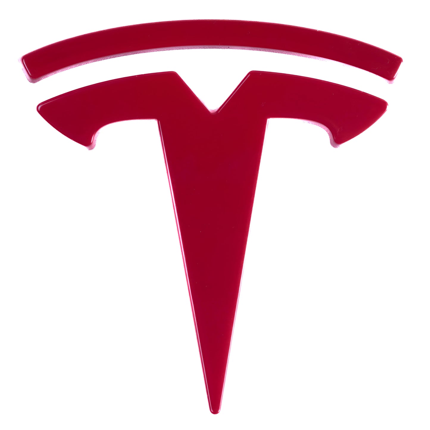 Tesla Emblems | Red