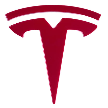 Tesla Emblems | Red