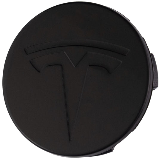 Tesla Hub Caps | Gloss Black - Aftermarket