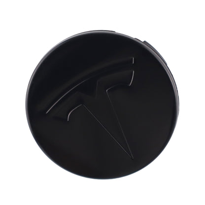 Tesla Hub Caps | Gloss Black - Aftermarket