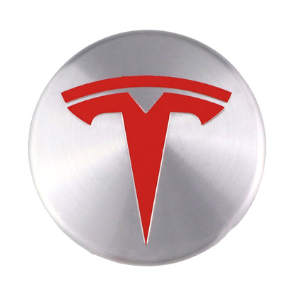 Tesla Radkappen | Chromrot - Zubehör
