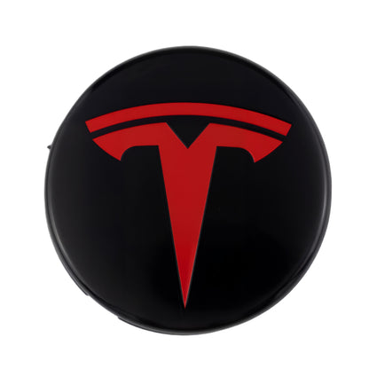 Tesla Radkappen | Schwarz Rot - Aftermarket