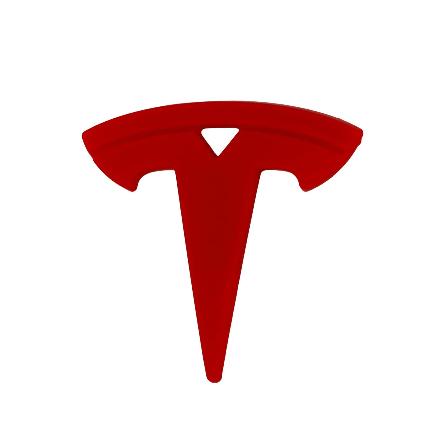 Tesla Emblem Overlay | Red - Aftermarket
