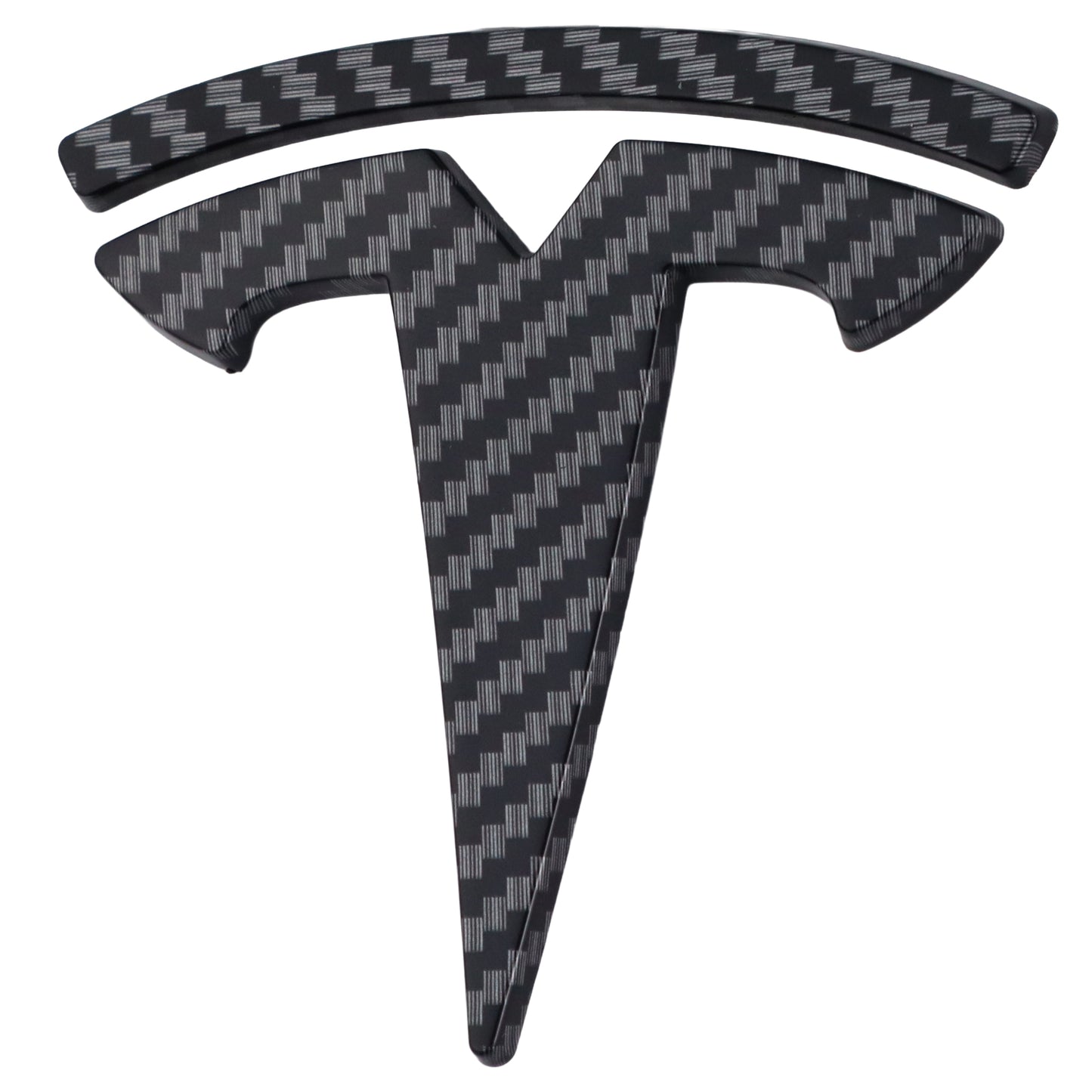 Tesla Emblem Overlay | Kohlefaser - Aftermarket