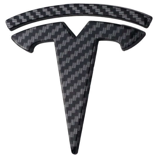 Tesla Emblem Overlay | Kohlefaser - Aftermarket
