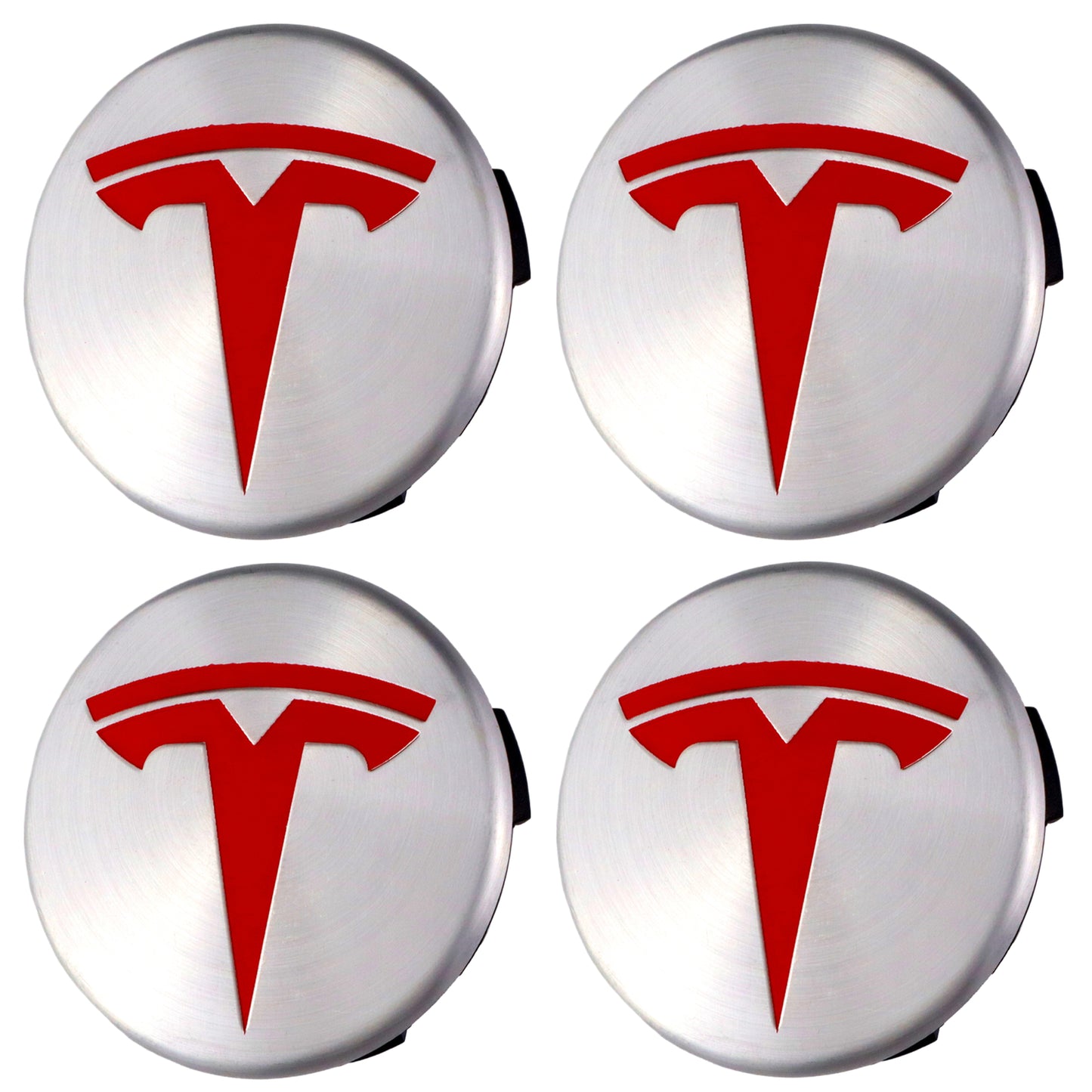 Tesla Radkappen | Chromrot - Zubehör