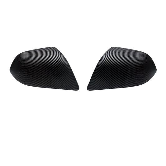 Tesla Side Mirror Overlay | Model Y (2021 - 2024) Matte Carbon Fiber